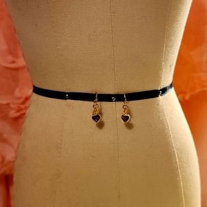 10kt gold earrings with amethyst